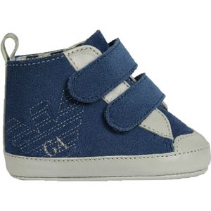 Emporio Armani Pantoffels - Sneakers - Blauw/Grijs - Emporio Armani - 15 - Leren Slippers