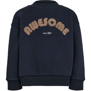 Sofie Schnoor Sweatshirt - Dark Blue m. Print - Sofie Schnoor - 8 jaar (128) - Sweatshirt