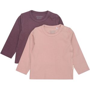 Minymo Blouse - 2-pack - Misty Rose - Minymo - 2 jaar (92) - Blouse