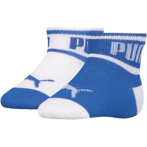 Puma Sokken - 2-pack - Tekst - White/Blue - Puma - 23/26 - Sokken