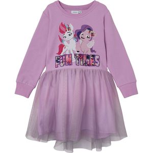 Name It Jurk - NmfJane - Violet Tulle - Name It - 1½ jaar (86) - Jurk