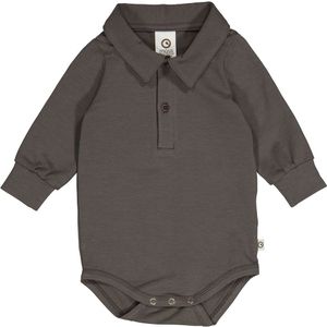 Müsli Hemdromper l/s - Cozy Ik - Toren Grey - Müsli - 74 - Romper L/S