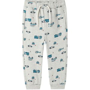 Name It Joggingbroek - NmmTroy - Light Grey Melange - Name It - 3 jaar (98) - Joggingbroek