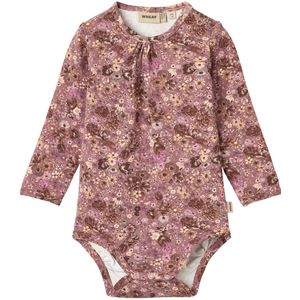 Wheat Romper L/æ - Liv - Lavender Bloemen - Wheat - 2 jaar (92) - Romper L/S