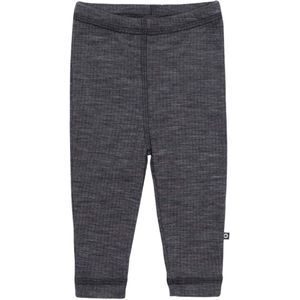 Smallstuff Leggings - Wol - Rib - Dark Grey - Smallstuff - 1½ jaar (86) - Leggings - Wol