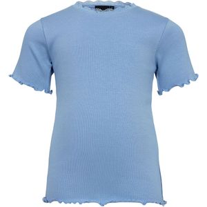 Sofie Schnoor T-Shirt - Rib - Helder Blue - Sofie Schnoor - 6 jaar (116) - T-Shirt