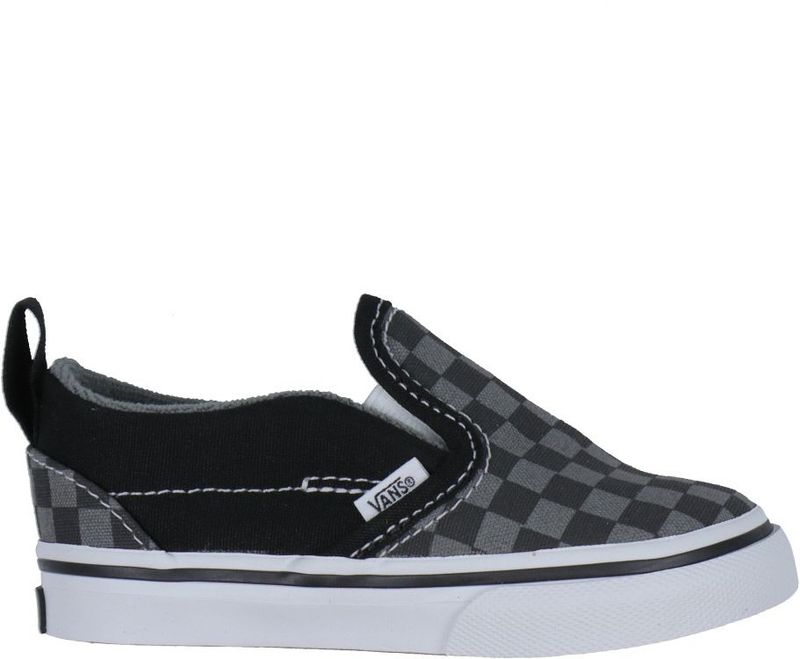 Vans Schoenen - Slip-on V Dambord - Zwart/Grijs - Vans - 25,5 - Schoenen