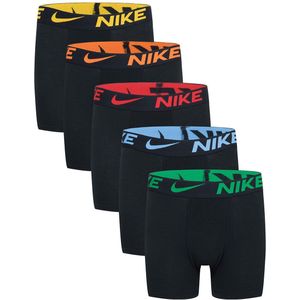 Nike Boxershorts - 5-pack - Dri-Fit - Zwart - Nike - 8-10 jaar (128-140) - Boxershorts