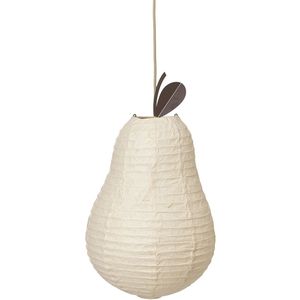 ferm Living Lampenkap - Pear - 37x62,7 cm - Natural - ferm Living - OneSize - Lamp