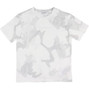 Dolce & Gabbana T-Shirt - Wit Camouflage - Dolce & Gabbana - 4 jaar (104) - T-Shirt