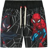 Name It Zwembroeken - NmmMaag - Spider-Man - Zwart - Name It - 3 jaar (98) - Badmode