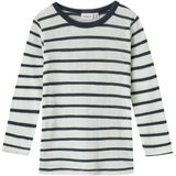 Name It Blouse - Wol - Noos - NmmWang - Snow White m. Strepen - Name It - 3 jaar (98) - Blouse