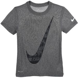 Nike T-Shirt - Dri-Fit - Koolstof Heather - Nike - 6 jaar (116) - T-Shirt