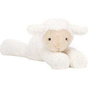 Jellycat Knuffel - 13x24 cm - Smudge Lam Original - Jellycat - OneSize - Knuffel