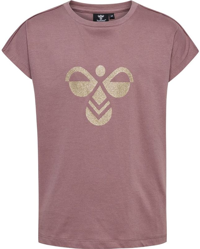 Hummel T-Shirt - HmlDiez - Twilight Mauve - Hummel - 14 jaar (164) - T-Shirt