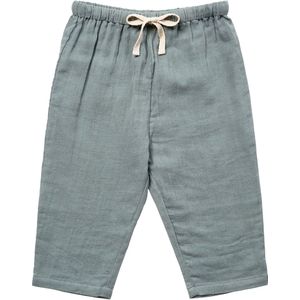 Sofie Schnoor Broek - Soft Sage Green - Sofie Schnoor - 1 jaar (80) - Broeken - Katoen