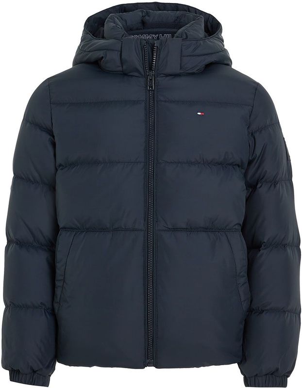 Tommy Hilfiger Donsjack - Essential Down - Dessertwolk - Tommy Hilfiger - 8 jaar (128) - Donsjack