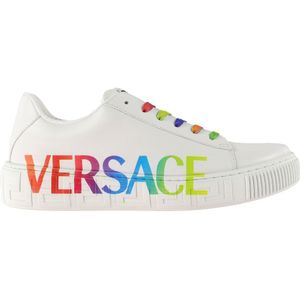 Versace Schoenen - Wit m. Print - Versace - 34 - Schoenen