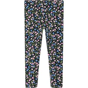 Name It Leggings - NmfVivian - Dark Sapphire/Small Bloemen - Name It - 2 jaar (92) - Leggings