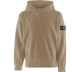 Stone Island Hoodie - Woestijn m. Logo - Stone Island - 10 jaar (140) - Hoodie