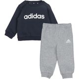 adidas Performance Sweatset - I Linnen FL Jog - Blauw/Grijs - adidas Performance - 62 - Sweatset