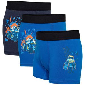 LEGO® City Boxershorts - LWAris 609 - 3-pack - Dark Navy m. Prin - LEGO® Wear - 4-5 jaar (104-110) - Boxershorts