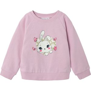 Name It Sweatshirt - NmfVenus - Winsome Orchid/Bunny m. Print - Name It - 5 jaar (110) - Sweatshirt