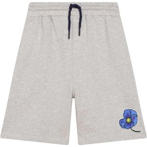 Kenzo Sweatshorts - Exclusieve editie - Grijs gevlekte m. Blauw  - Kenzo - 8 jaar (128) - Shorts