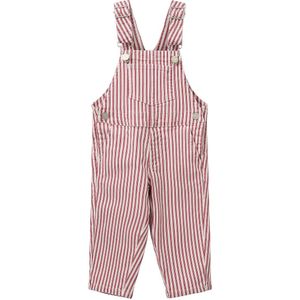 Sofie Schnoor Tuinbroek - Denim - Larinsb - Rood Striped - Sofie Schnoor - 3 jaar (98) - Tuinbroek