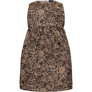 Petit by Sofie Schnoor Jurk - Brown m. Goud Glitter - Sofie Schnoor - 5 jaar (110) - Jurk