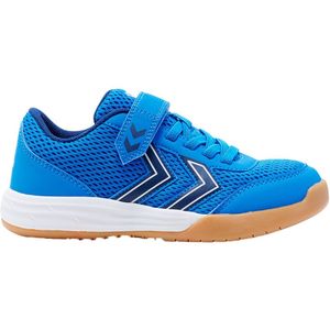 Hummel Schoenen - Multiplay Flex VC Jr - Blauw/Wit - Hummel - 37 - Schoenen