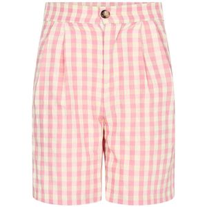 Sofie Schnoor Meisjes Shorts - Geruit Roze - Sofie Schnoor - 12 jaar (152) - Shorts