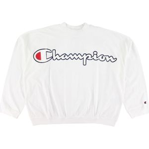 Champion Fashion Blouse - Wit m. Logo - Champion - 16-18 jaar (176-188) - T-Shirt