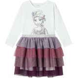 Name It Jurk - NmfOkanna - Disney Frozen - Bright White m. Print - Name It - 3 jaar (98) - Jurk