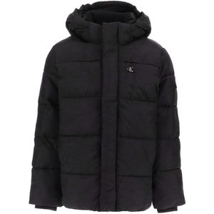 Calvin Klein Gevoerde Jas - Essential Puffer - CK Black - Calvin Klein - 14 jaar (164) - Donsjack