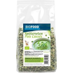 Biofood Spliterwten Bio 500 Voeding