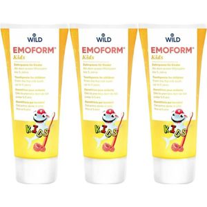 EMOFLUOR® Kids Tandpasta voor Kinderen 3x75