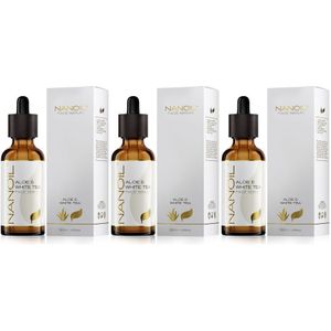 NANOIL® Aloë & Witte Thee Gezichtsserum 3x50 Etherische olie