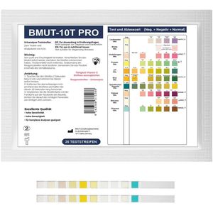 BMUT Gezondheidstest 10in1 25 Teststrips