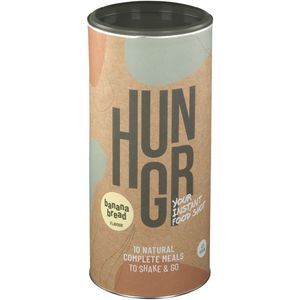 HUNGR Poedermix Banana Bread Flavour 10 Maaltijden 1 Poeder
