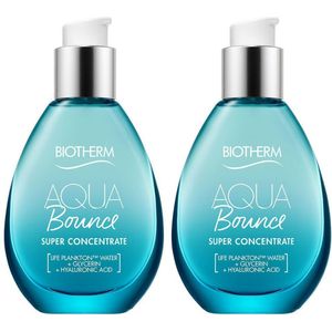 Biotherm Aqua Bounce Concentré Gel Hydratation & Rebond 2x50 Concentraat