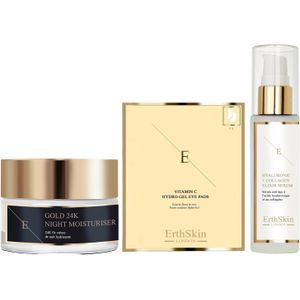 ErthSkin London Anti-rimpel nachtcrème + serum oogkussentjes 1