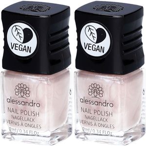 ALESSANDRO Nagellak 07 Shimmer Shell Duo 2x10