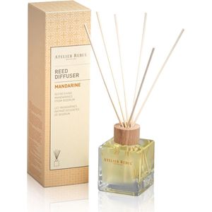 Mandarijn Geurstokjes Atelier Rebul (120ml) - Fruitige Kamergeur - Heerlijke Interieurparfum