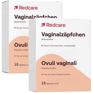 Redcare Vaginale Zetpillen 2x15 zetpillen
