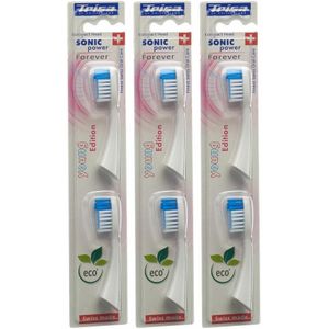 TRISA Sonicpower opzetborstels Young Edition 3x1 Tandenborstel