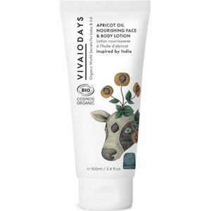 VIVAIODAYS Apricot Oil Nourishing Face & Body Lotion 100