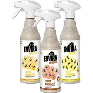 Envira Tuin Pakket - Mierenspray, Spinnenspray & Wespenspray 1,5 Spray