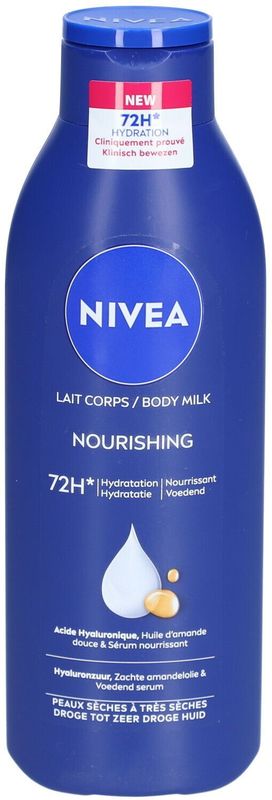 Nivea Body Milk Nourishing 72H 250 Lichaamsverzorging