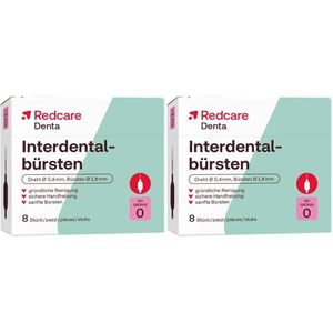 Redcare Interdentale Borsteltjes ISO 0 2x8 Tandenborstel